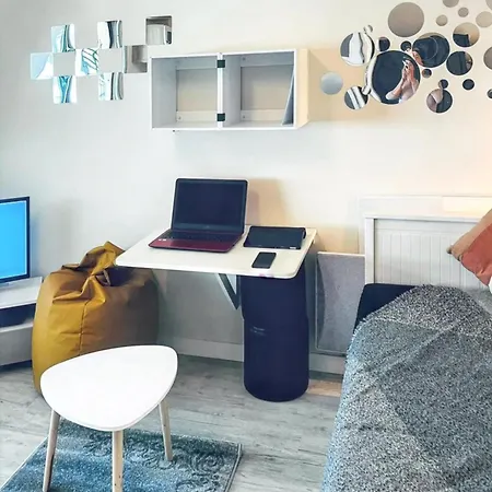 Studio Avec Jardin Clos Et Wifi A * Antibes